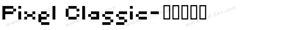 Pixel Classic字体转换